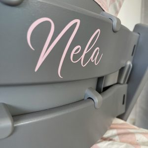 Namensaufkleber z.B. für Hochstuhl * personalisierter Sticker* Name