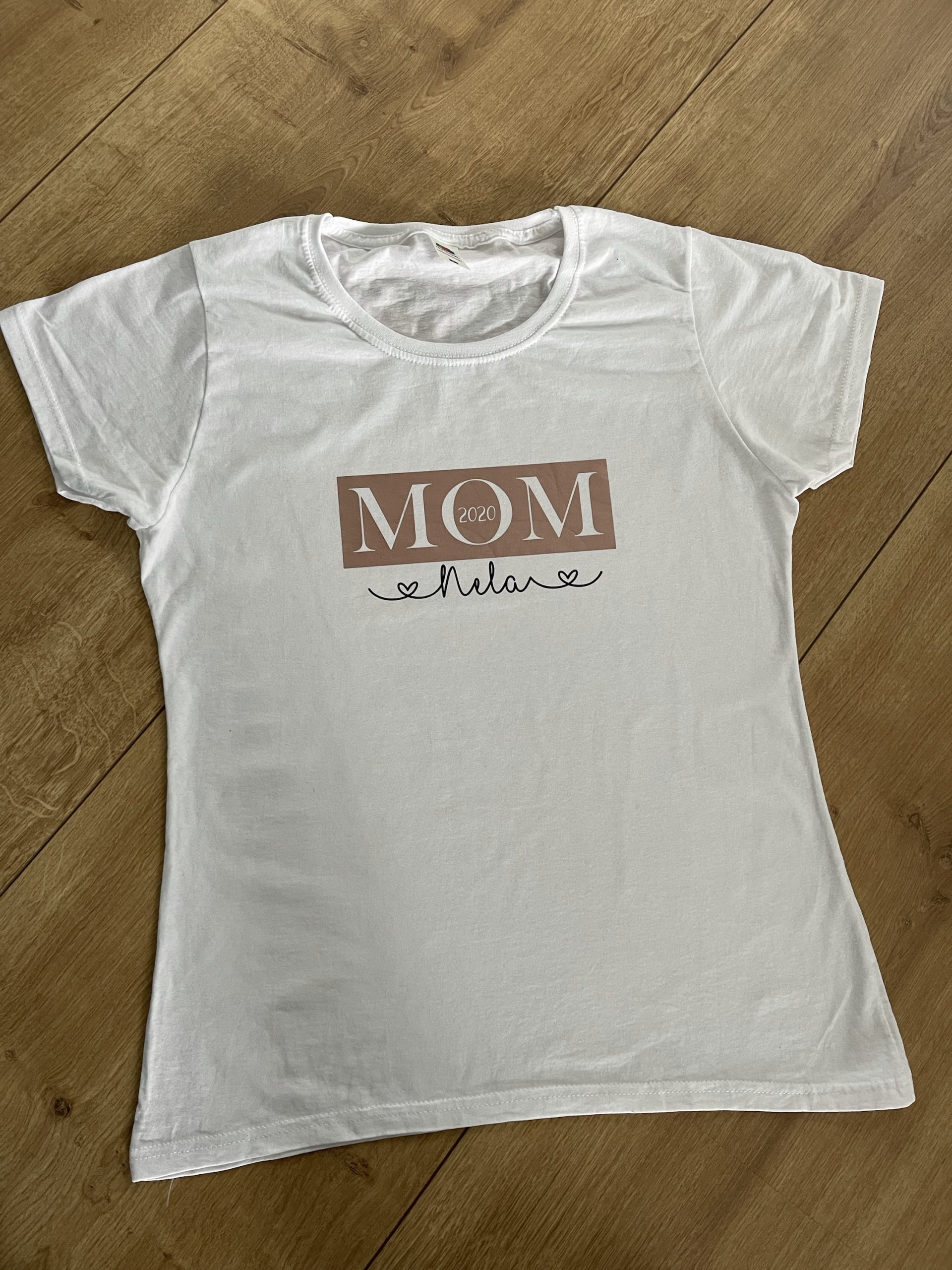 Individuelles Mom- T-shirt *personalisiertes Shirt für Mama zB zum Muttertag – Bild 3