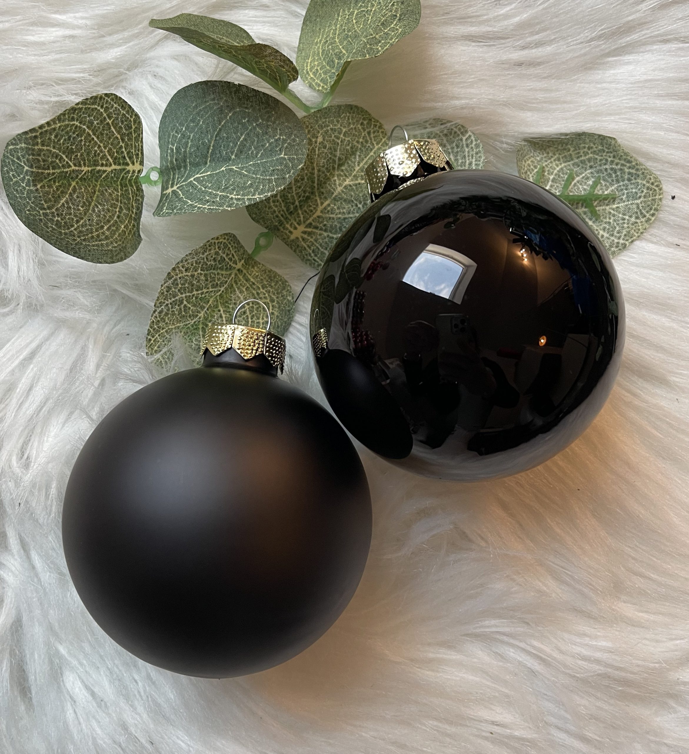 Personalisierte Weihnachtskugel "mein 1. Weihnachten" & Name aus Glas – Bild 8