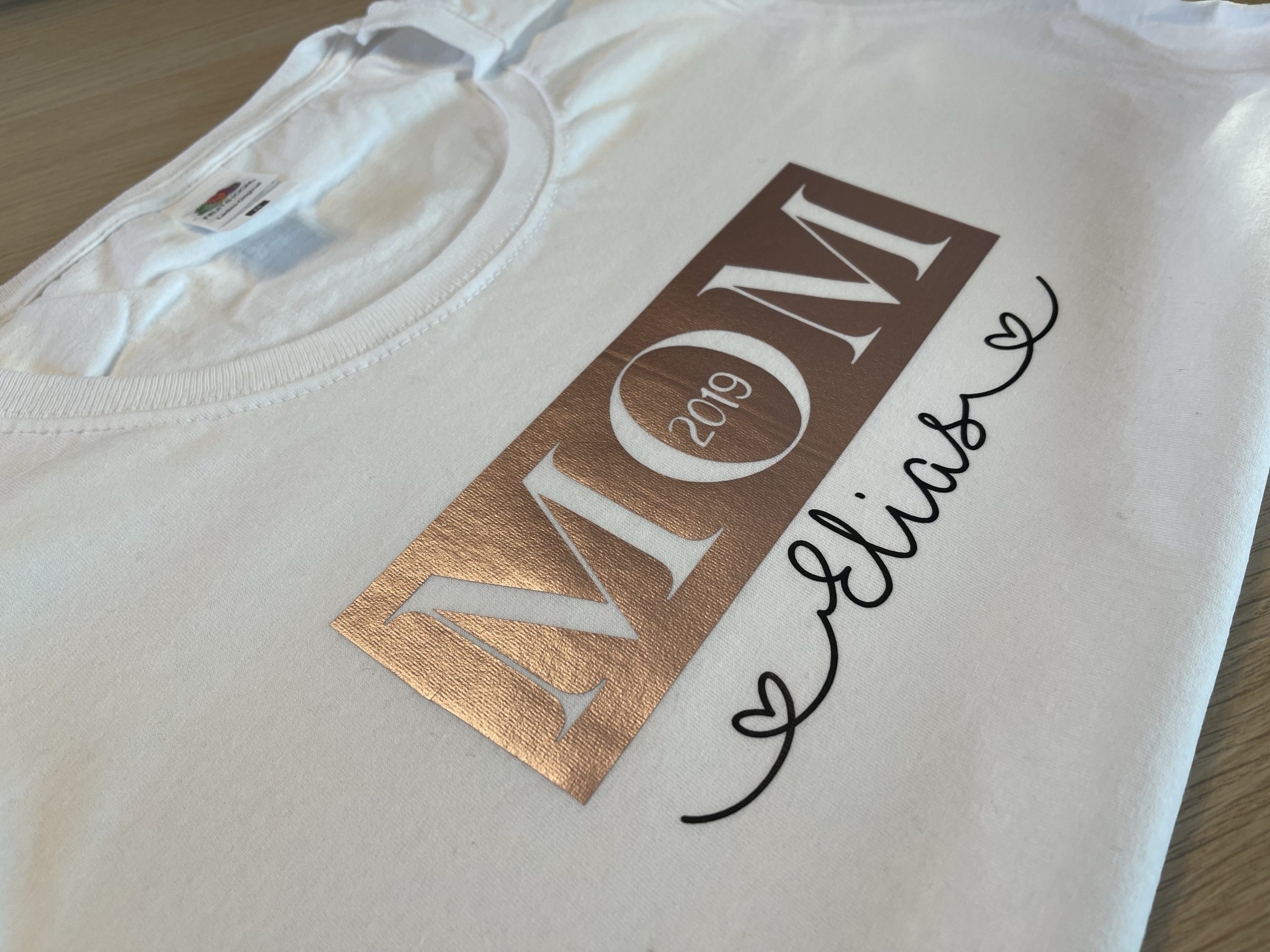 Individuelles Mom- T-shirt *personalisiertes Shirt für Mama zB zum Muttertag – Bild 5